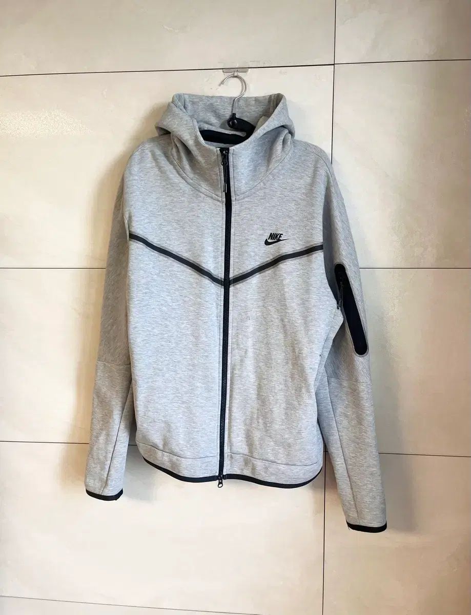 XL NIKE NSW テックフリース テックパック フーディー ジップアップ グレー