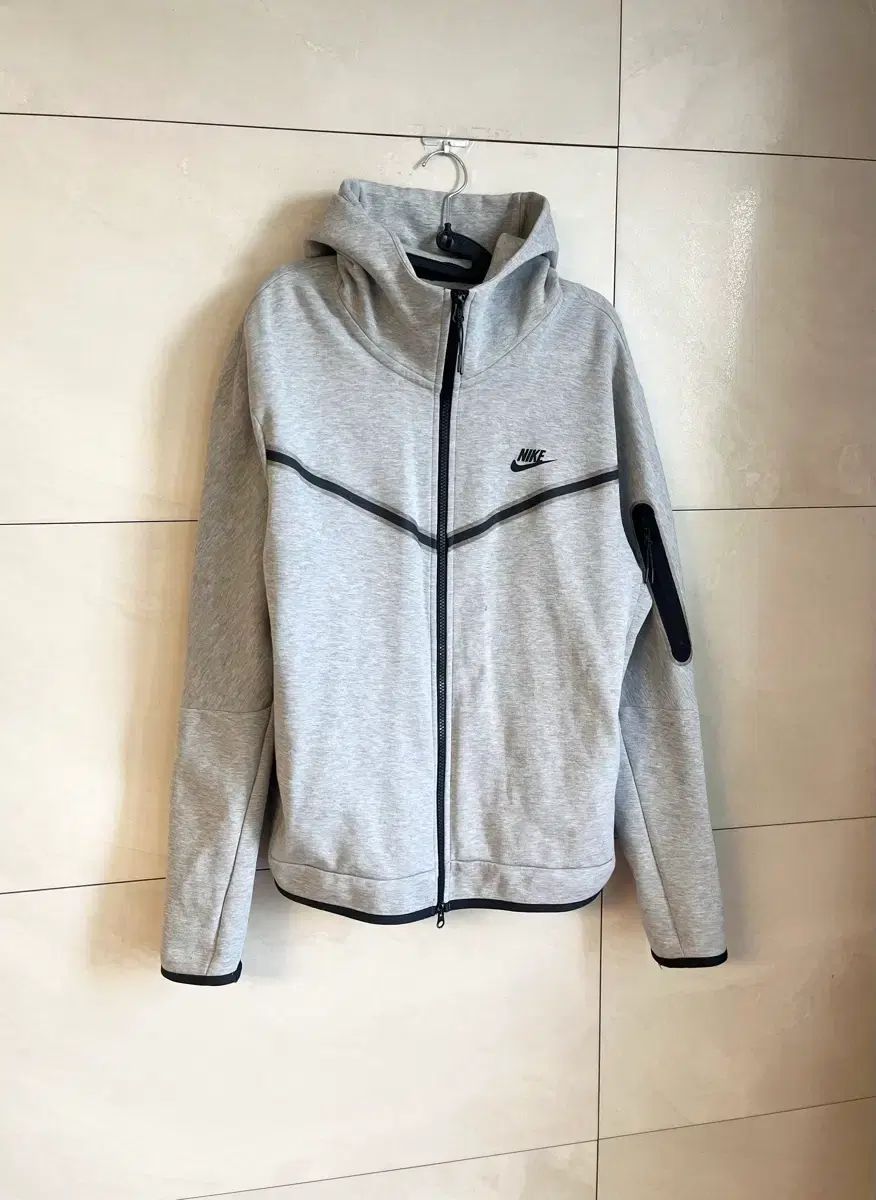 XL NIKE NSW テックフリース テックパック フーディー ジップアップ グレー