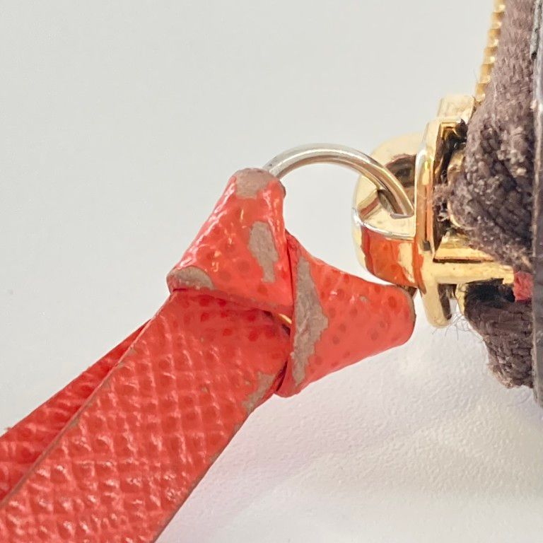 LOUIS VUITTON（ルイ・ヴィトン）　ポルトフォイユ　クレマンス　M60743　長財布　ブラウン×レッド
