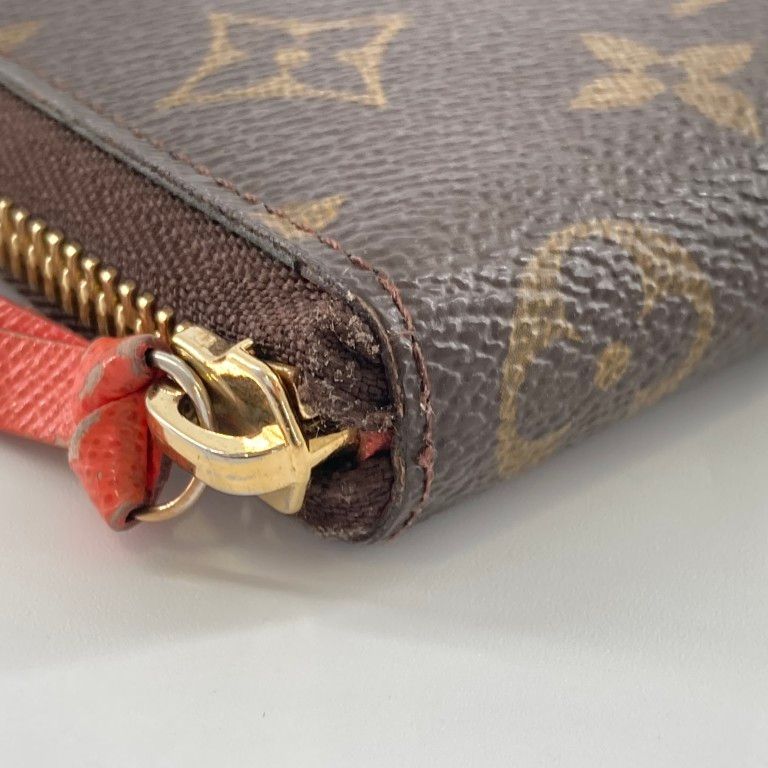LOUIS VUITTON（ルイ・ヴィトン）　ポルトフォイユ　クレマンス　M60743　長財布　ブラウン×レッド