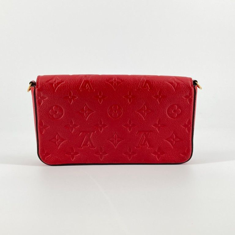 LOUIS VUITTON（ルイ・ヴィトン）　ポシェット・フェリシー　M63700　ショルダーバッグ　レッド