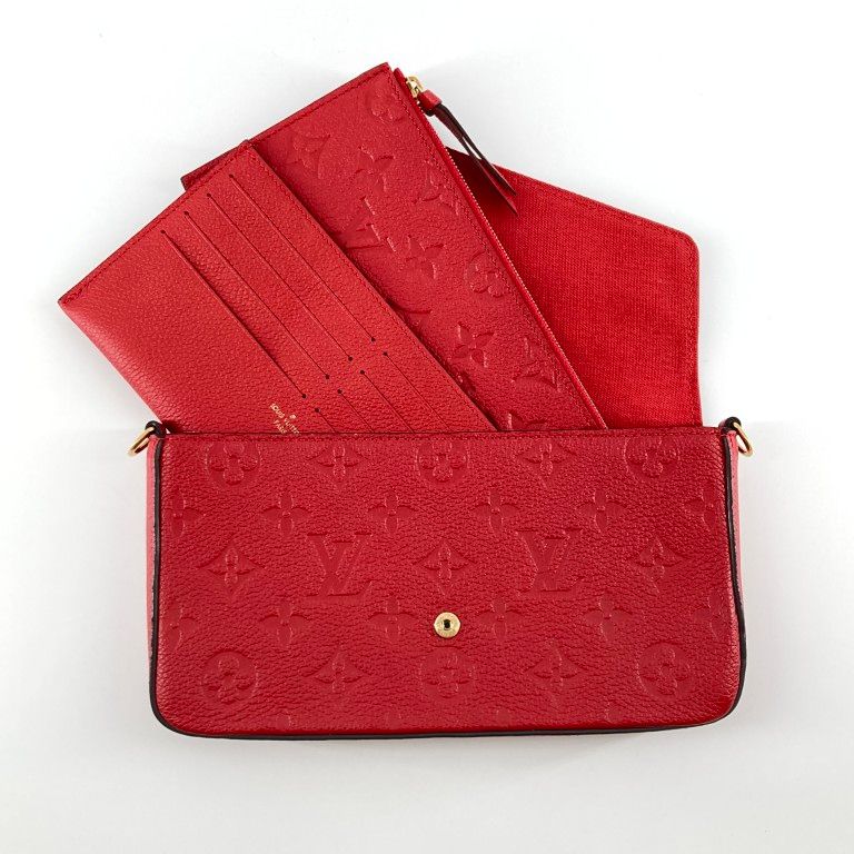 LOUIS VUITTON（ルイ・ヴィトン）　ポシェット・フェリシー　M63700　ショルダーバッグ　レッド