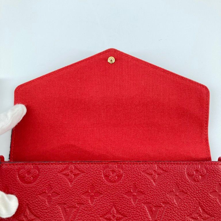 LOUIS VUITTON（ルイ・ヴィトン）　ポシェット・フェリシー　M63700　ショルダーバッグ　レッド