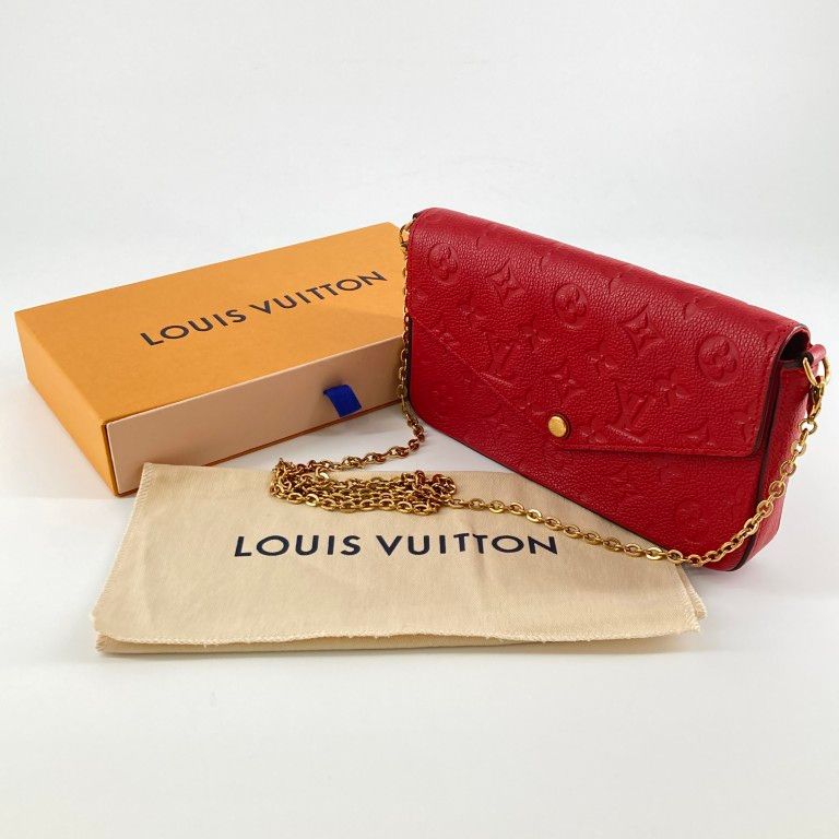 LOUIS VUITTON（ルイ・ヴィトン）　ポシェット・フェリシー　M63700　ショルダーバッグ　レッド