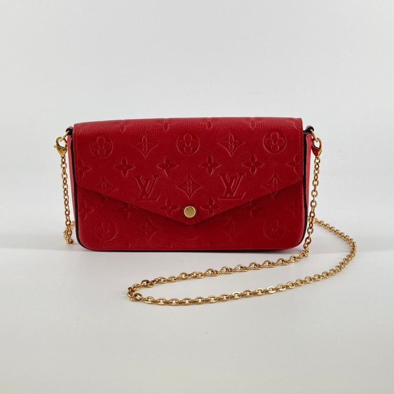 LOUIS VUITTON（ルイ・ヴィトン）　ポシェット・フェリシー　M63700　ショルダーバッグ　レッド