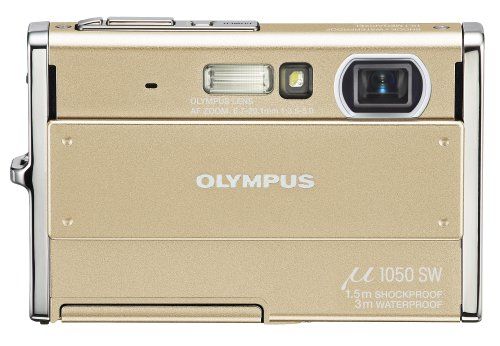 OLYMPUS デジタルカメラ μ1050 (ミュー) ゴールド μ1050SW GLD