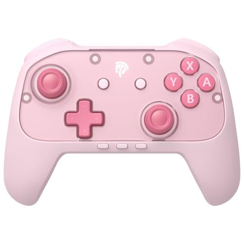 Switch 2 コントローラー Switch2代対応、磁気式交換可能、EasySMX S10 Lite フェイスプレートSwitch ワンタップで起動、スイッチ 2 コントローラー 、9軸ジャイロセンサー、連射機能付、スリープ解除 プロコン d332ab0d