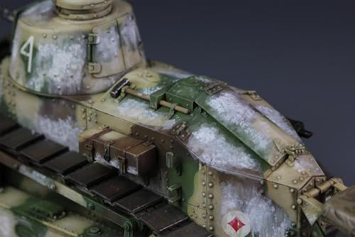 モンモデル 1/35 フランス軽戦車ルノーFT-17鋳造砲塔 プラモデル