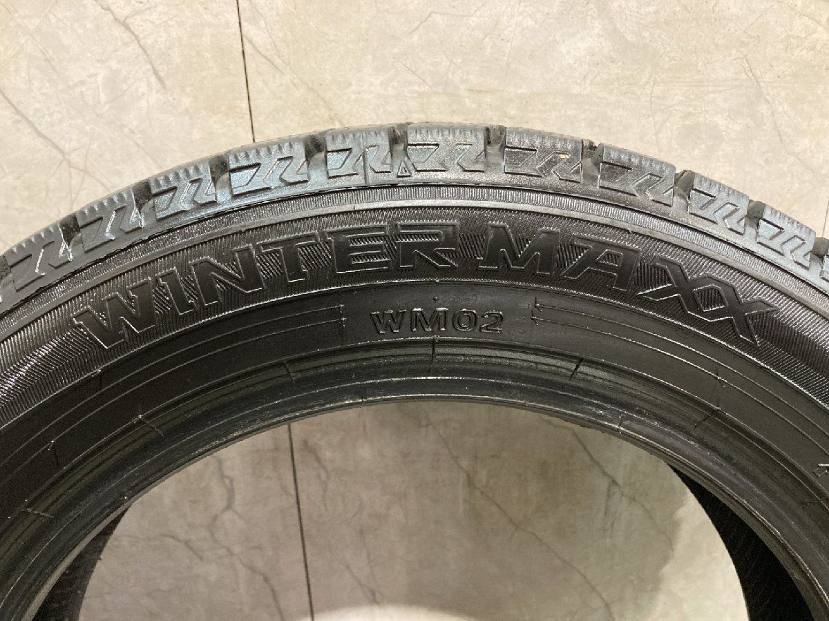 DUNLOP WINTER MAXX WM02 155/65R14 14インチ スタッドレス 4本 23～25
