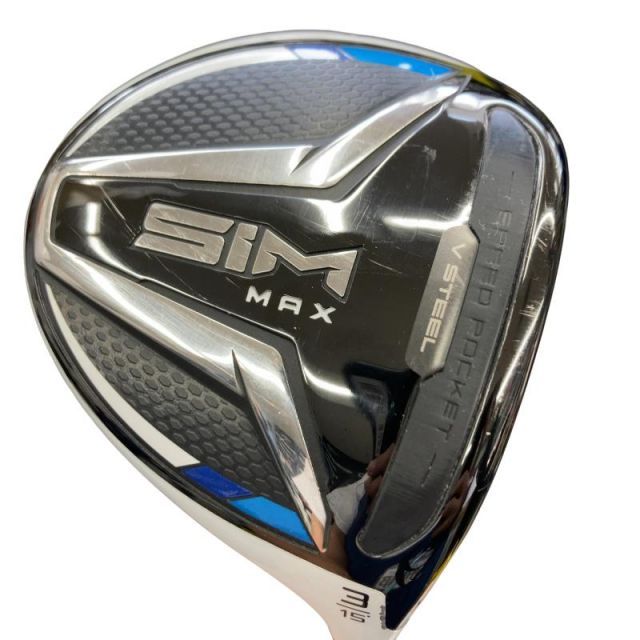 中古】 テーラーメイド SIM MAX 3W USA フェアウェイウッド FW VENTUS