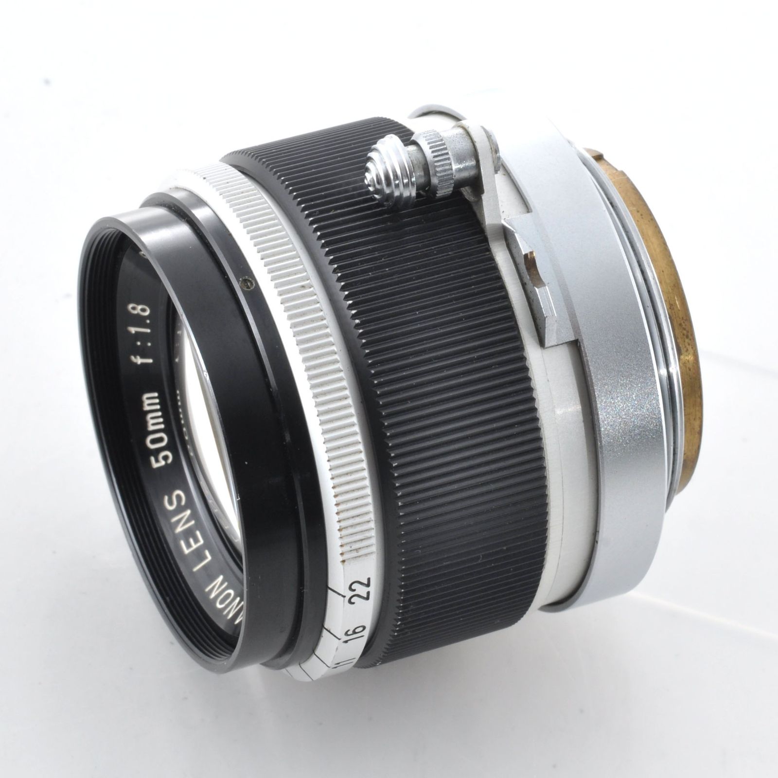 【キヤノン】Canon Lens 50mm F1.8 L39 LTM 後期 レンジファインダーレンズ #T671 【キヤノン】Canon Lens 50mm F1.8 L39 LTM 後期 レンジファインダーレンズ #T671