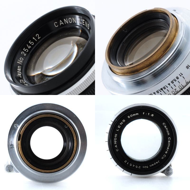 【キヤノン】Canon Lens 50mm F1.8 L39 LTM 後期 レンジファインダーレンズ #T671 【キヤノン】Canon Lens 50mm F1.8 L39 LTM 後期 レンジファインダーレンズ #T671