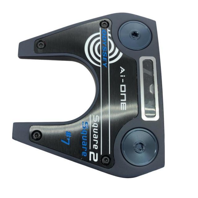 【中古】 オデッセイ Ai-ONE SQUARE 2 SQUARE #7 34インチ パター PT STROKE LAB 90 スチール (フレックスその他) メンズ 男性用 右利き 右用 Bランク ゴルフクラブ