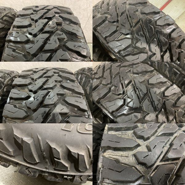 【YOKOHAMA GEOLANDAR M/T G003 LT315/75R16】夏タイヤ【ミッキートンプソン 16インチ 10J6HPCD139.7+25.4】バリ溝 ランクル等　(KTK717)