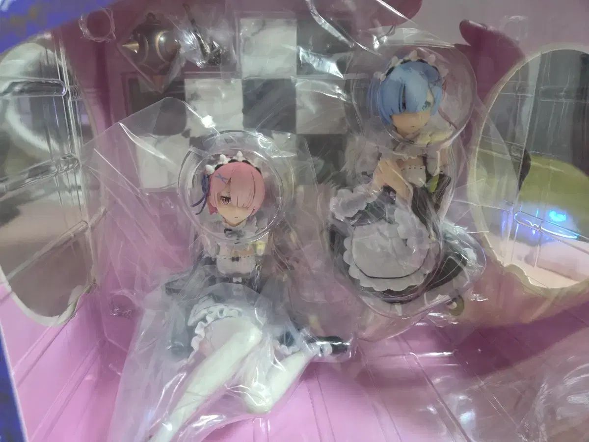 Re:ゼロ レム ラム フィギュア リーボルブ(Revolve) 1/8 未開封