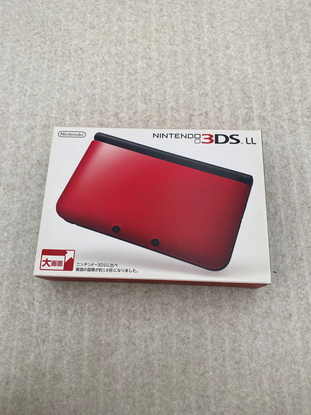 ニンテンドー3DSLL本体 レッド×ブラック 0012568661-高額クーポン配布中。