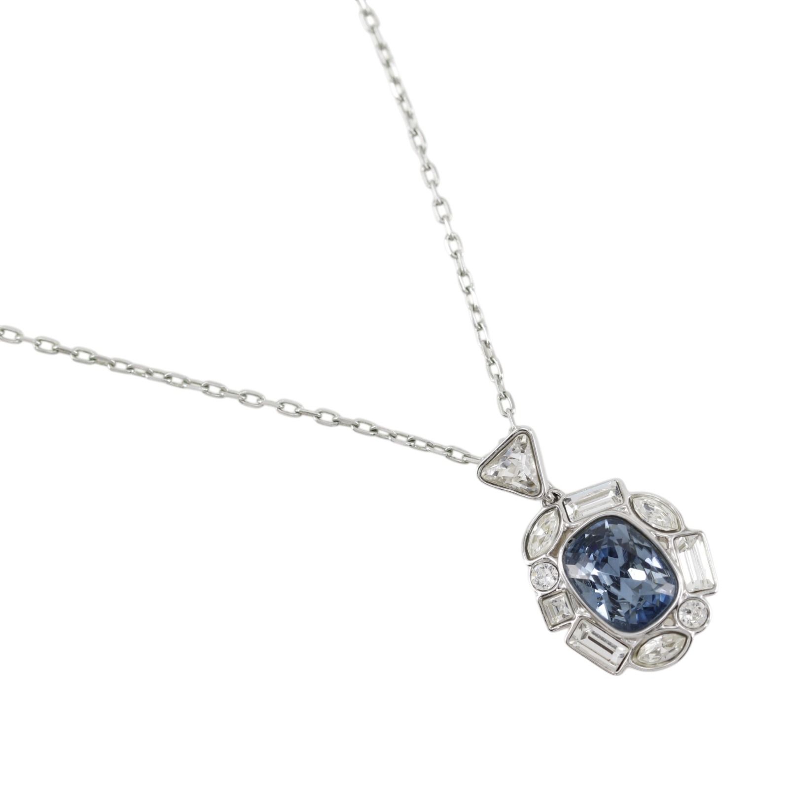 【SWAROVSKI】スワロフスキー フォルミダブル クリスタル×金属製 シルバー レディース 4.2g ネックレス