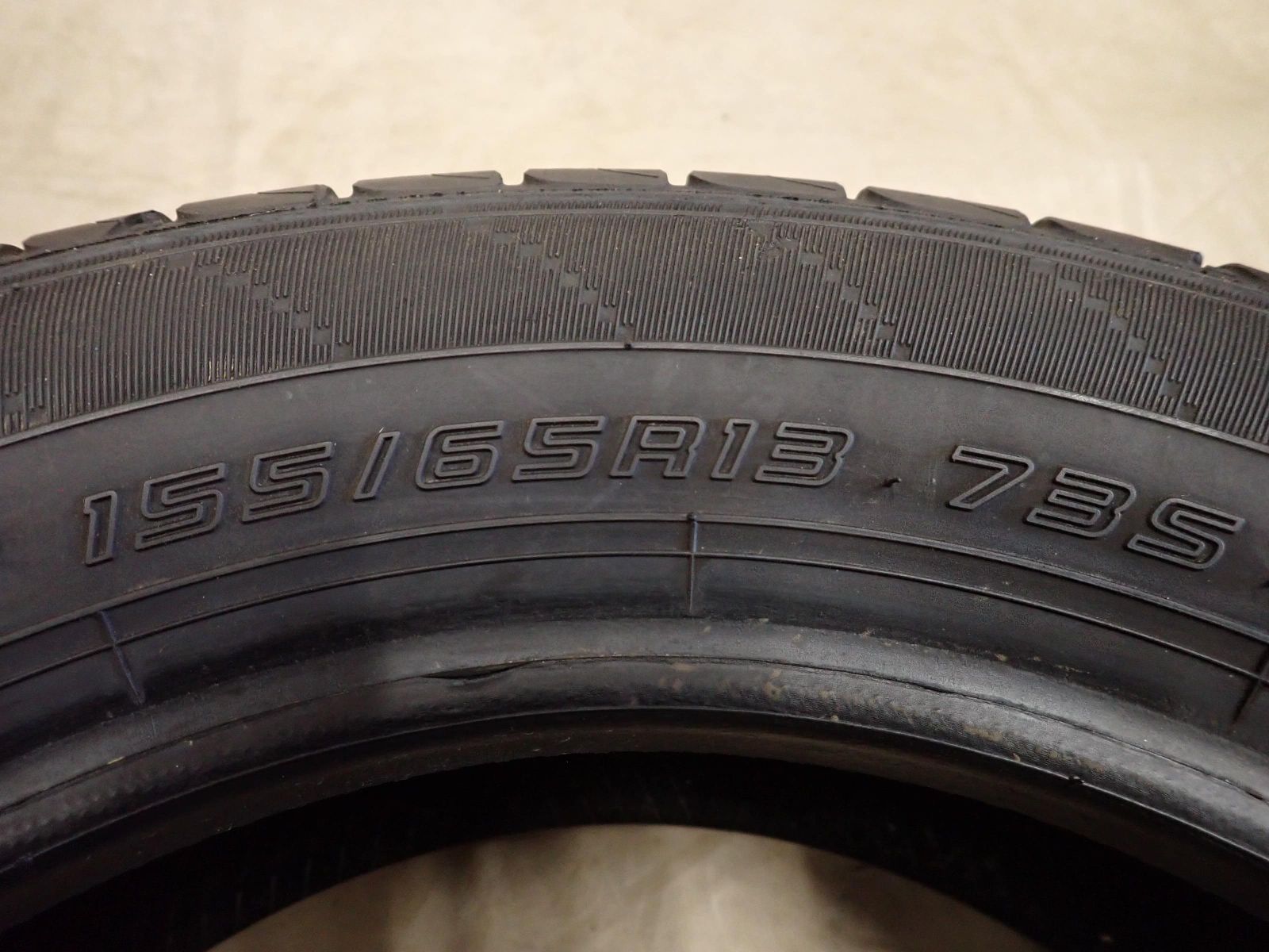 夏4本SET 会社宛送料無料 155/65R13 73S ダンロップ エナセーブ EC204 2022年製 アルト ワゴンR ラパン ゼスト プレオ ekスポーツ NO,I4433
