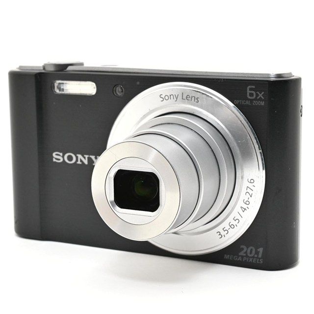 外観美品】 SONY Cyber Shot DSC-W810 シルバー 動作品 SONY Cyber