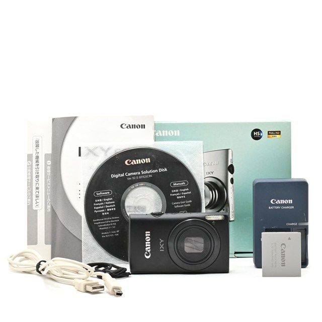 美品＞ Canon IXY 600F ブラック｜コンパクトデジタルカメラ｜動作快調