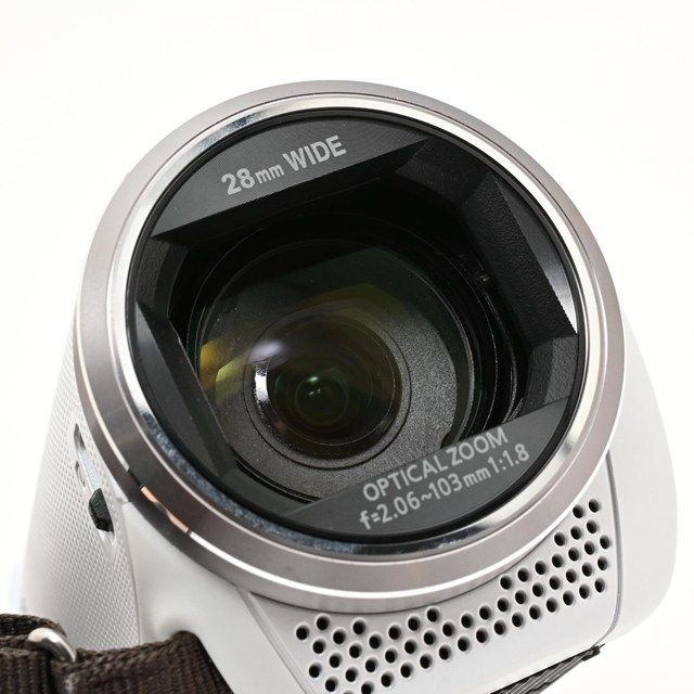美品＞ Panasonic HDビデオカメラ V360MS ホワイト｜動作良好｜外観
