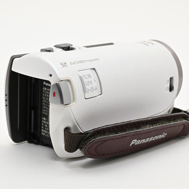 美品＞ Panasonic HDビデオカメラ V360MS ホワイト｜動作良好｜外観