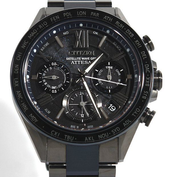 箱保付 美品 CITIZEN シチズン ATTESA アテッサ CC4066-69E F950-002XB01 ACT Line ダブルダイレクトフライト エコ・ドライブ メンズ