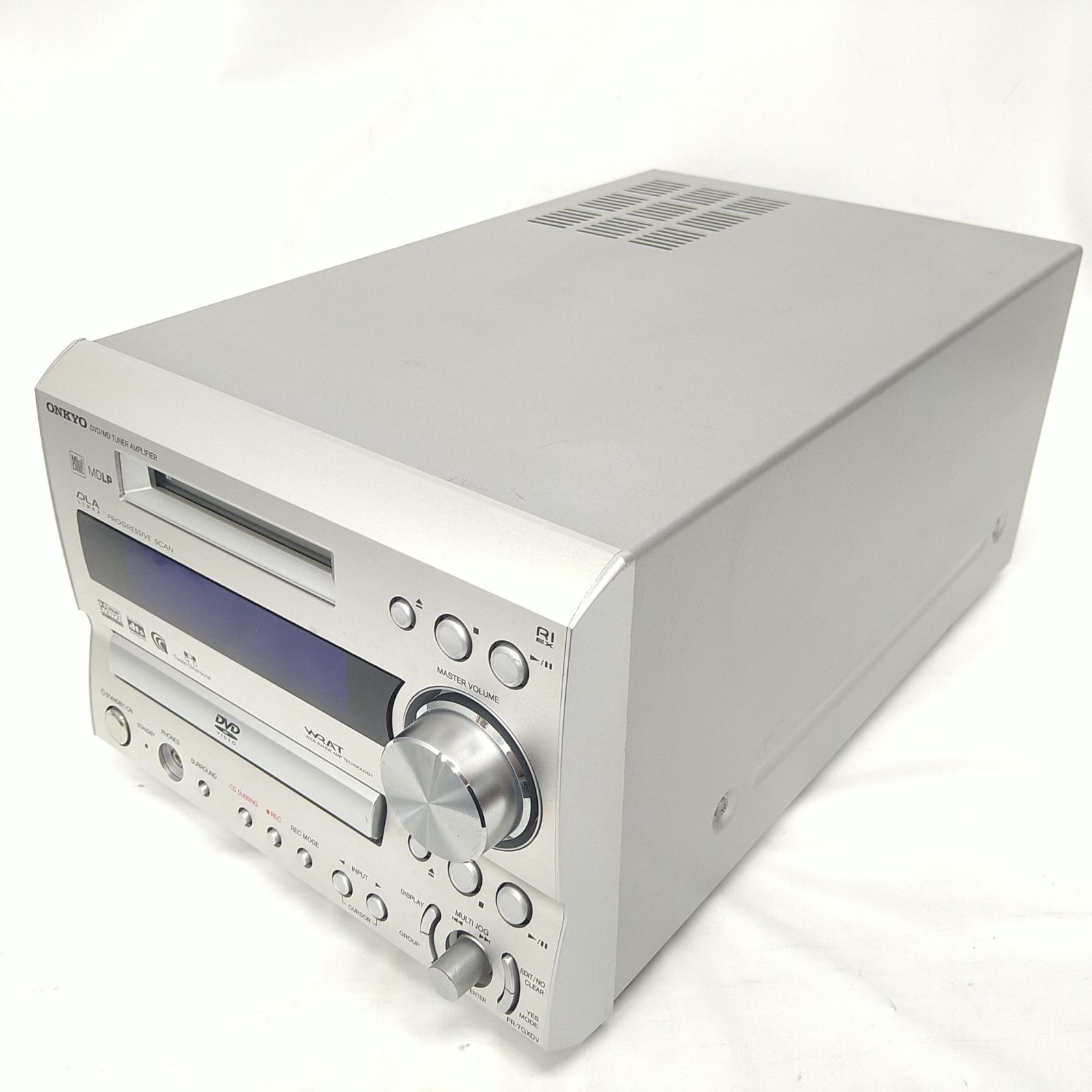 中古／動作確認済み】ONKYO オンキョー DVD/MD TUNER AMPLIFIER （FR