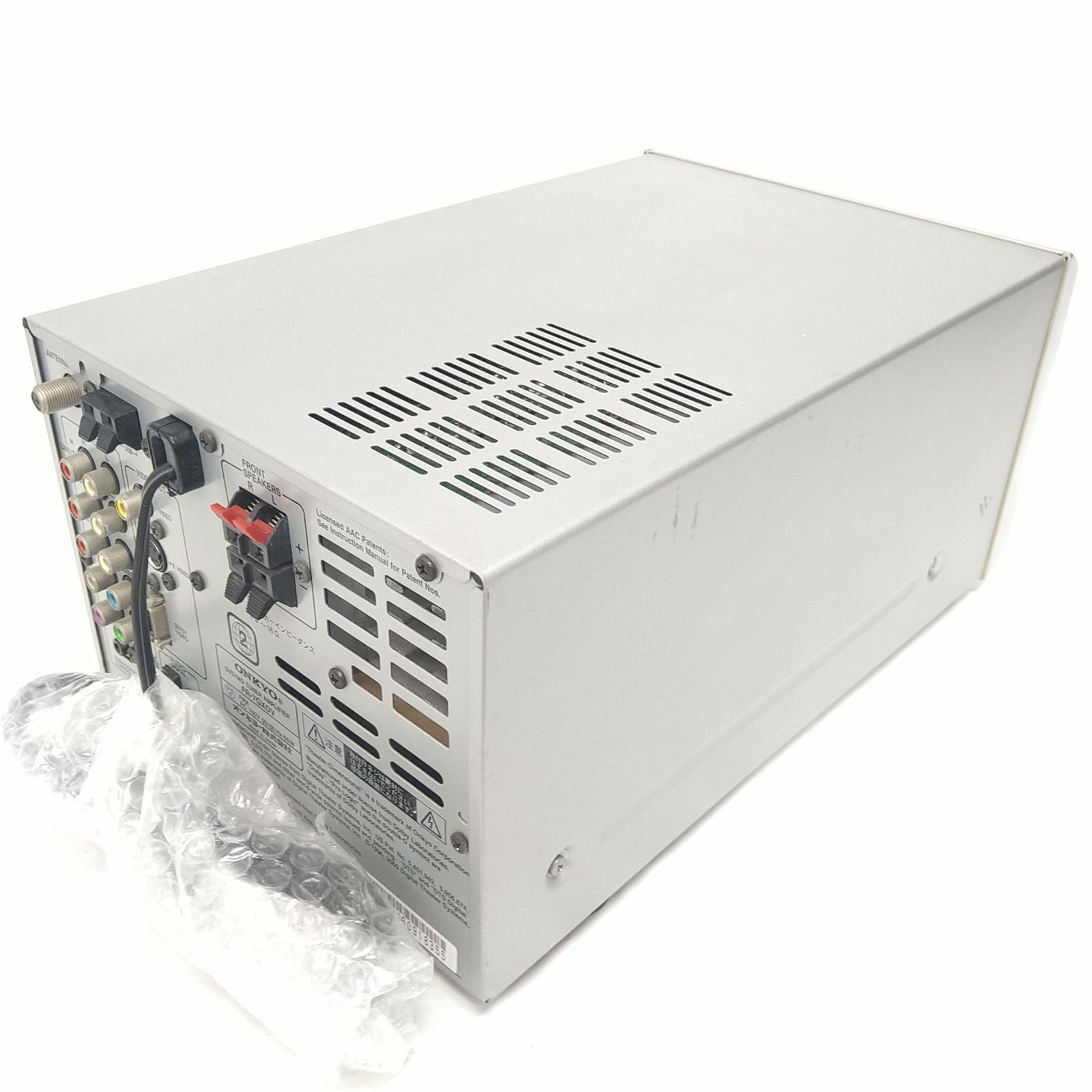 中古/動作確認済み】ONKYO オンキョー DVD/MD TUNER AMPLIFIER (FR 中古/動作確認済み】ONKYO オンキョー DVD/MD TUNER AMPLIFIER (FR