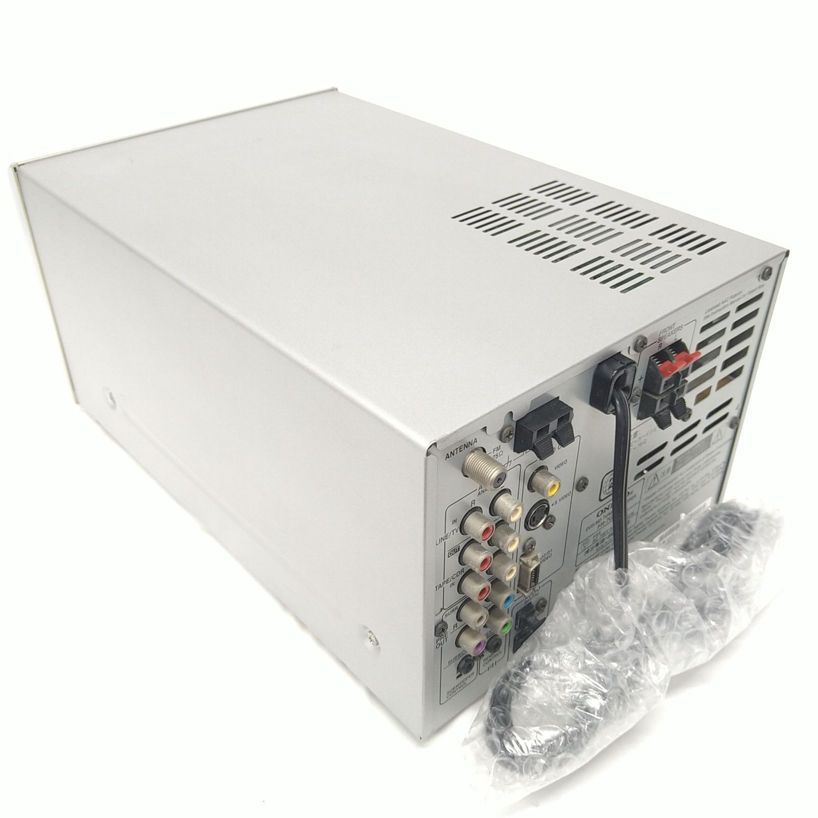 中古／動作確認済み】ONKYO オンキョー DVD/MD TUNER AMPLIFIER （FR