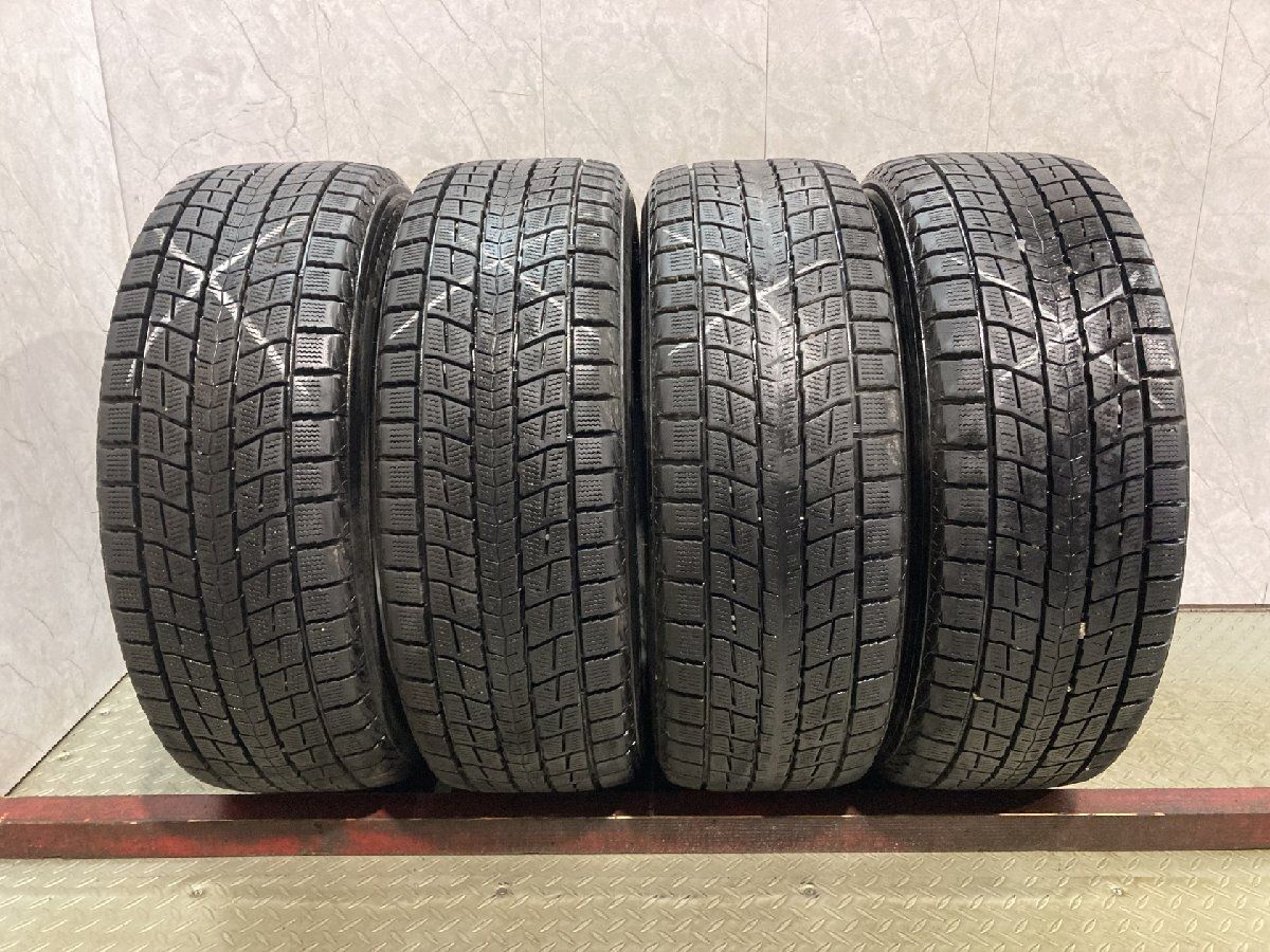 DUNLOP WINTER MAXX SJ8+ 225/55R18 18インチ スタッドレス 4本 23～24年製 バリ溝 デリカD:5 アウトランダー スバルXV等　(KTD760)