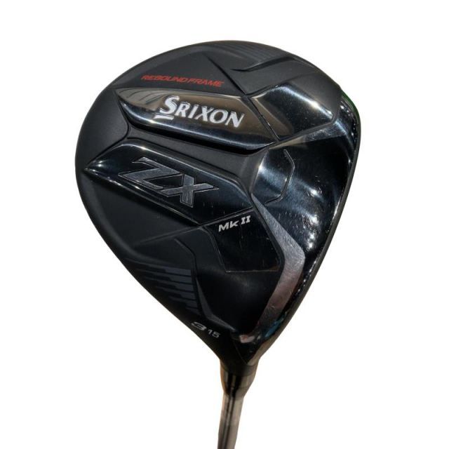 【中古】 ダンロップ SRIXON ZX Mk II 3W フェアウェイウッド FW Diamana ZX-II 50 (フレックスS) メンズ 男性用 右利き 右用 Cランク ゴルフクラブ