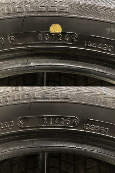 DUNLOP WINTER MAXX SJ8+ 225/55R18 18インチ スタッドレス 4本 24～25 
