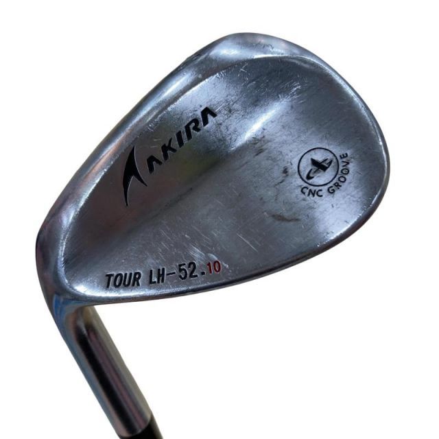 【中古】 アキラプロダクツ AKIRA TOUR LH 52°/10° レフティ ウェッジ WG リシャフト (フレックスその他) メンズ 男性用 左利き レフティ 左用 Cランク ゴルフクラブ