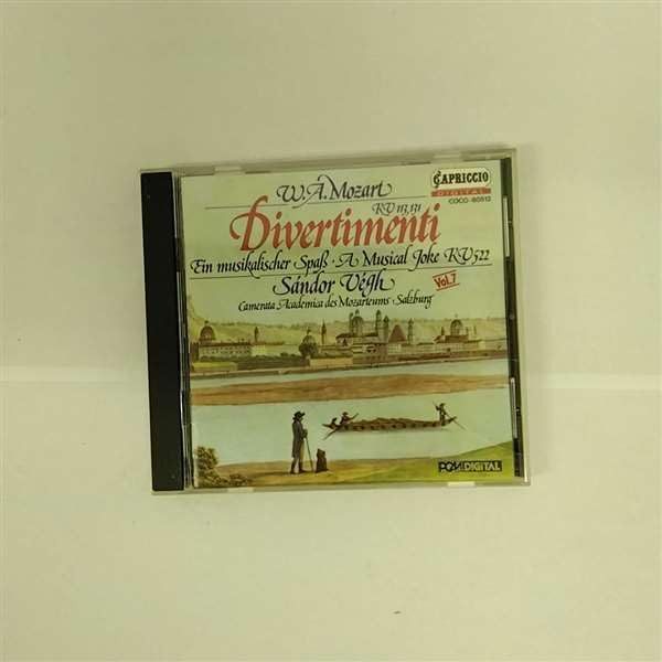【CD】モーツァルト:ディヴェルティメ
