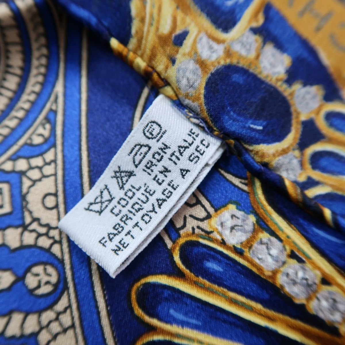 超美品】CHANEL シャネル パール ジュエリー柄 スカーフ ストール