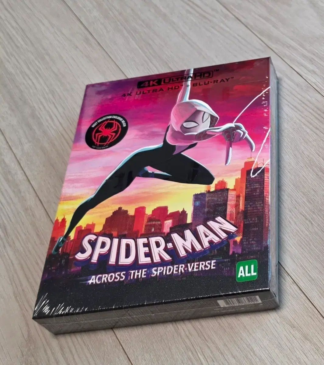 スパイダーマン：アクロス・ザ・スパイダーバース 4K フルスリップ Blu-ray スチールブック A2