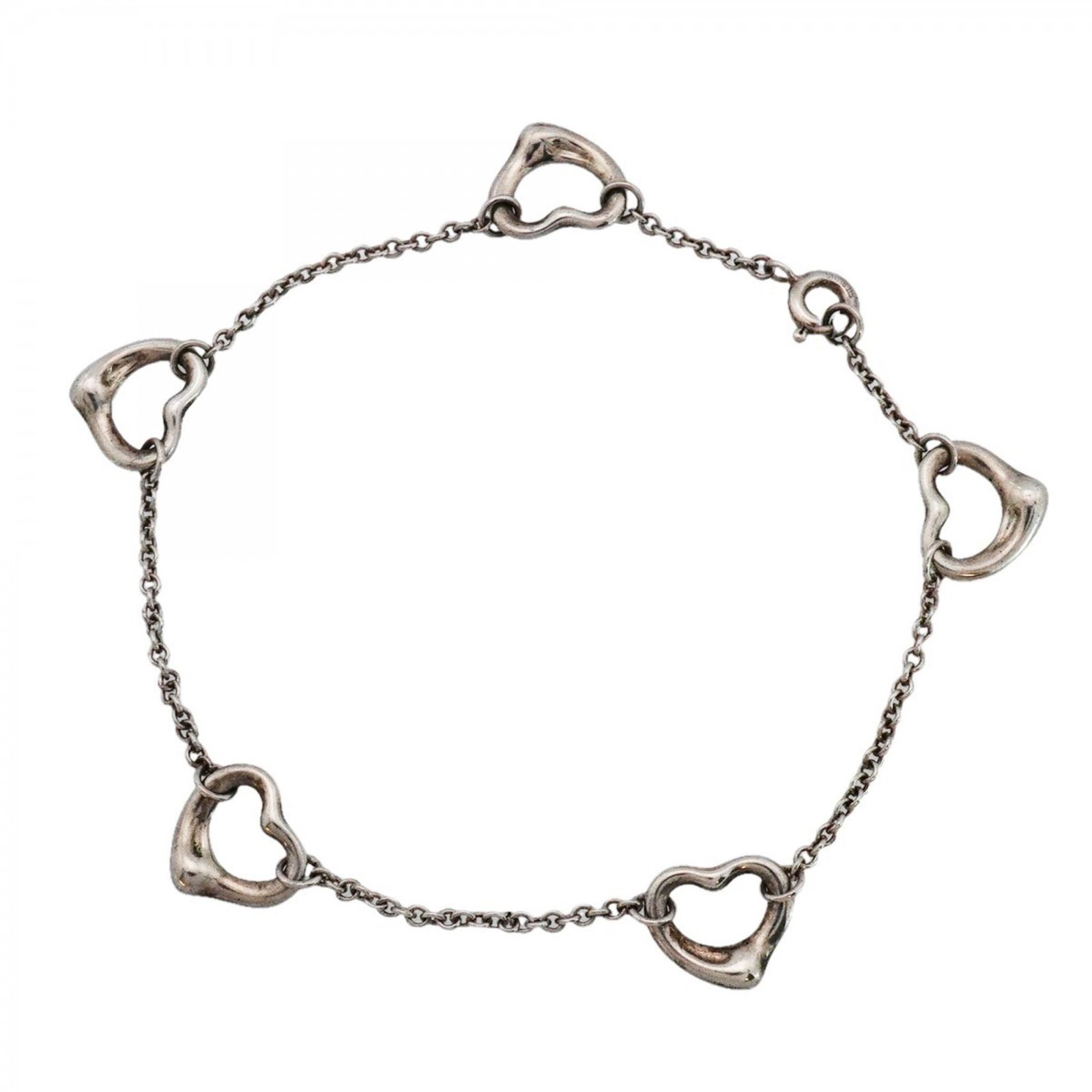 ティファニー(Tiffany) ティファニー ブレスレット ハート 5P シルバー925レディース
