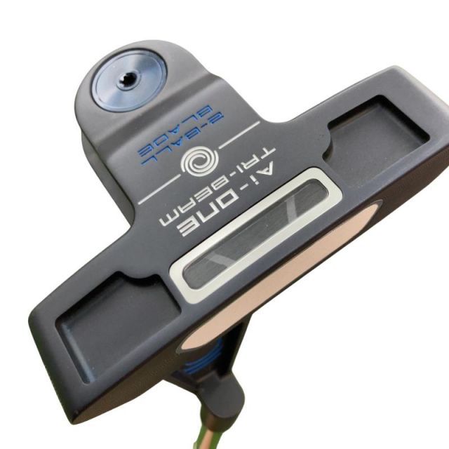 【中古】 オデッセイ Ai-ONE TRI-BEAM 2-BALL BLADE CH 33インチ パター PT STROKE LAB 90 スチール (フレックスその他) メンズ 男性用 右利き 右用 Bランク ゴルフクラブ
