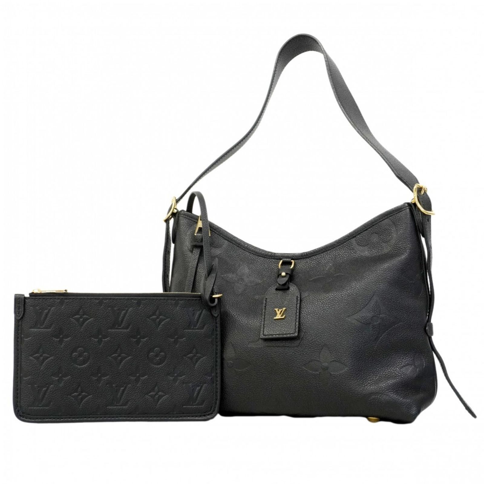 ルイ・ヴィトン(Louis Vuitton) ルイ・ヴィトン ショルダーバッグ モノグラム・アンプラント キャリーオールジップNM PM M46288 ノワールレディース