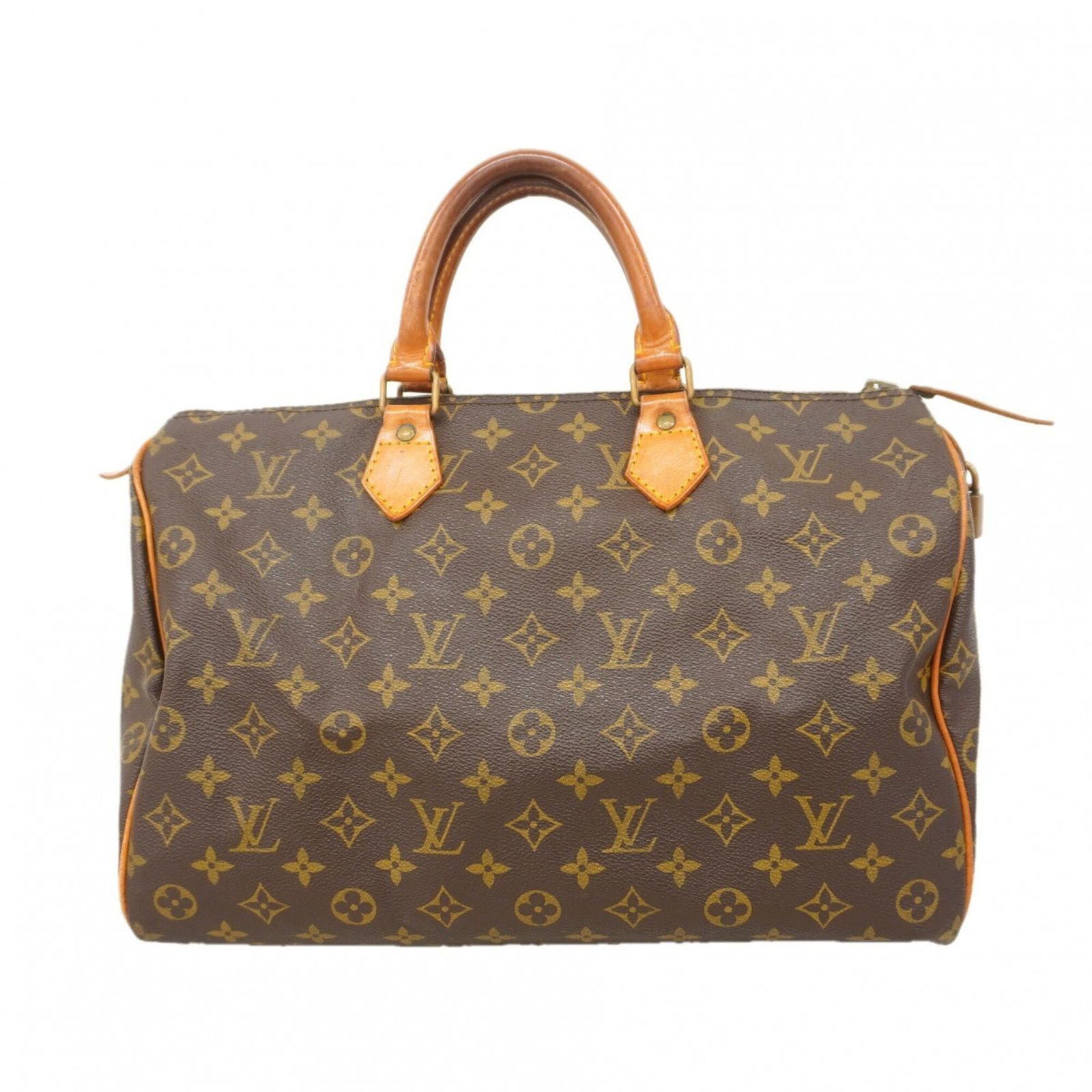 ルイ・ヴィトン(Louis Vuitton) ルイ・ヴィトン ハンドバッグ モノグラム スピーディ35 M41107 ブラウンレディース