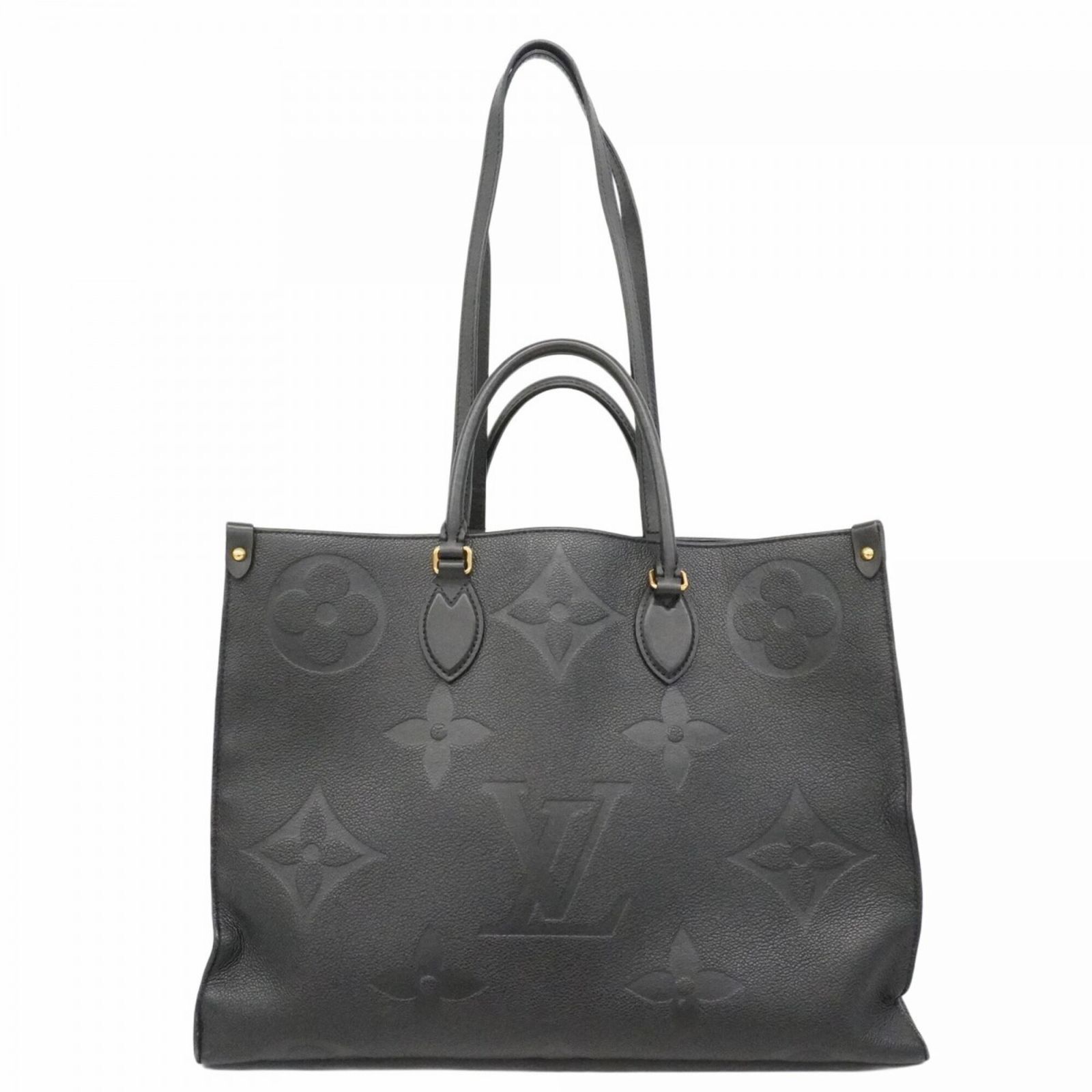 ルイ・ヴィトン(Louis Vuitton) ルイ・ヴィトン トートバッグ モノグラム・アンプラント オンザゴーGM M44925 ノワール 2wayバッグメンズ レディース P2960779