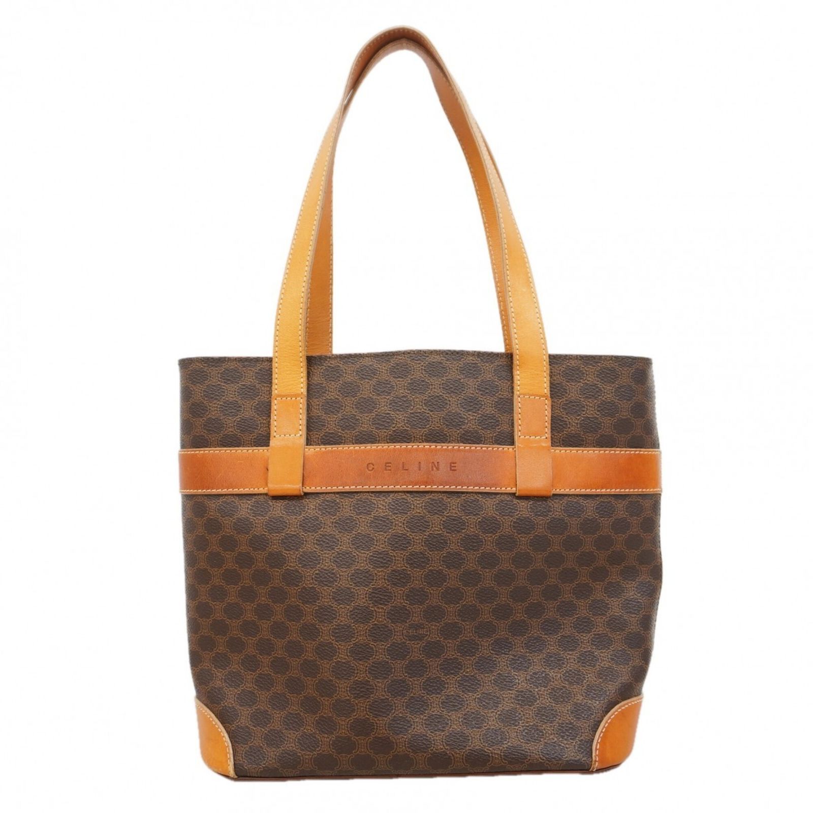 セリーヌ(Celine) セリーヌ トートバッグ マカダム ブラウン レディース P2907528