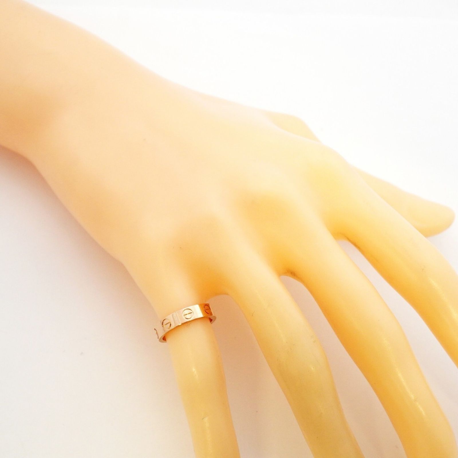 カルティエ(Cartier) カルティエ リング ミニラブ 18KPG ピンク