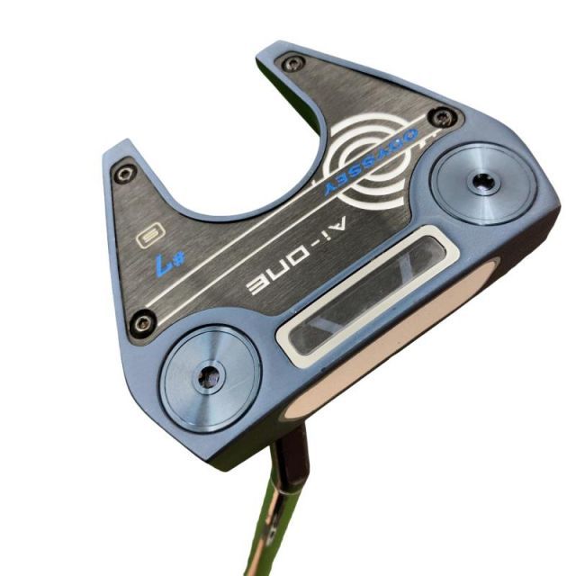 【中古】 オデッセイ Ai-ONE #7 S 33インチ パター PT STROKE LAB 90 スチール (フレックスその他) メンズ 男性用 右利き 右用 Cランク ゴルフクラブ