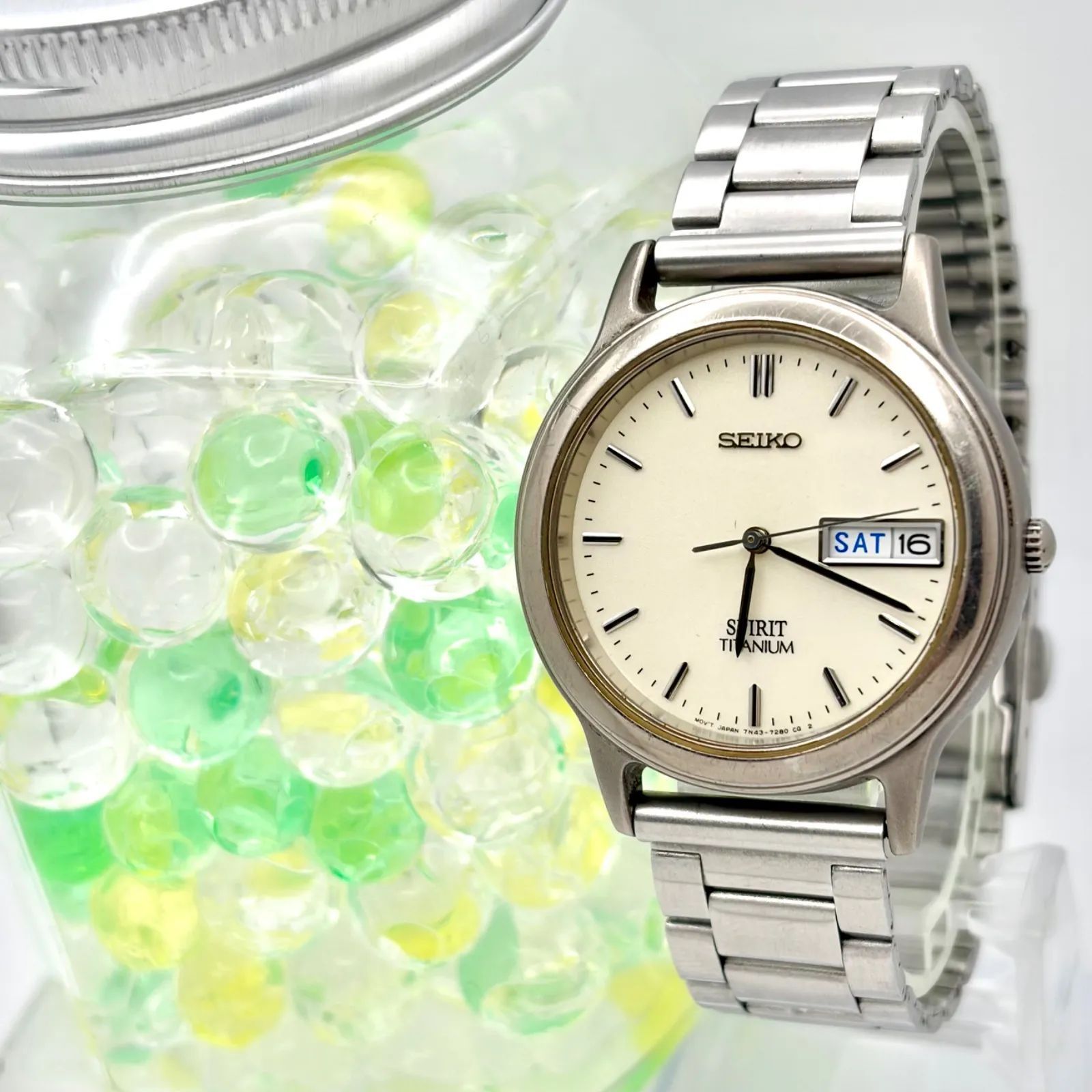 新品電池】SEIKO セイコー SPIRIT スピリット メンズ 腕時計 