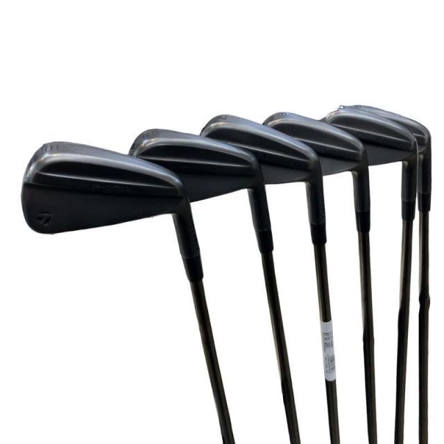【中古】 テーラーメイド Taylor Made P・770(2024) Designer Series BLACK 6S アイアンセット IR NS PRO MODUS3 TOUR120 (フレックスS) メンズ 男性用 右利き 右用 Bランク ゴルフクラブ