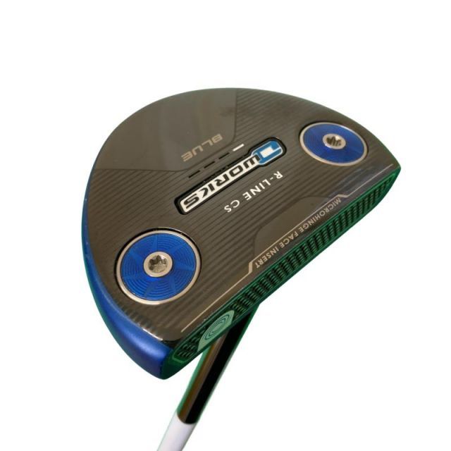 【中古】 オデッセイ O WORKS BLUE R-LINE CS 34インチ パター PT スチール (フレックスその他) メンズ 男性用 右利き 右用 Cランク ゴルフクラブ
