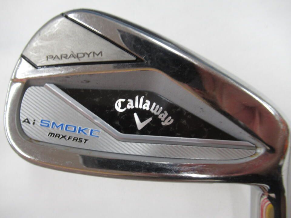 キャロウェイ　PARADYM Ai SMOKE MAX FAST　TENSEI 40 for Callaway(Ai SMOKE)　Rフレックス　アイアンセット　中古　ゴルフドゥ！岡崎上里店【最短即日発送】