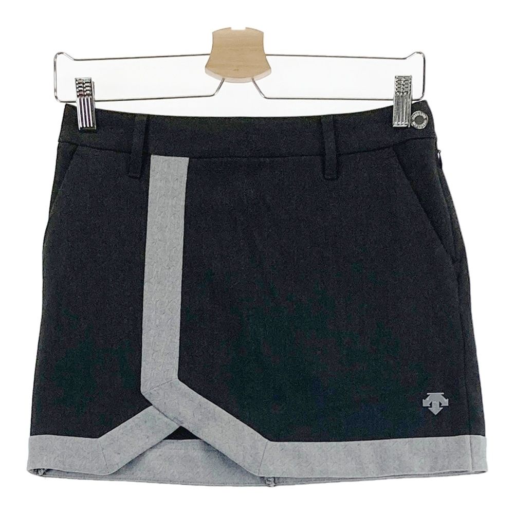 DESCENTE GOLF デサントゴルフ スカート グレー系 S 【中古】ゴルフ